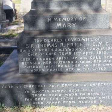PRICE Mary 1841-1912