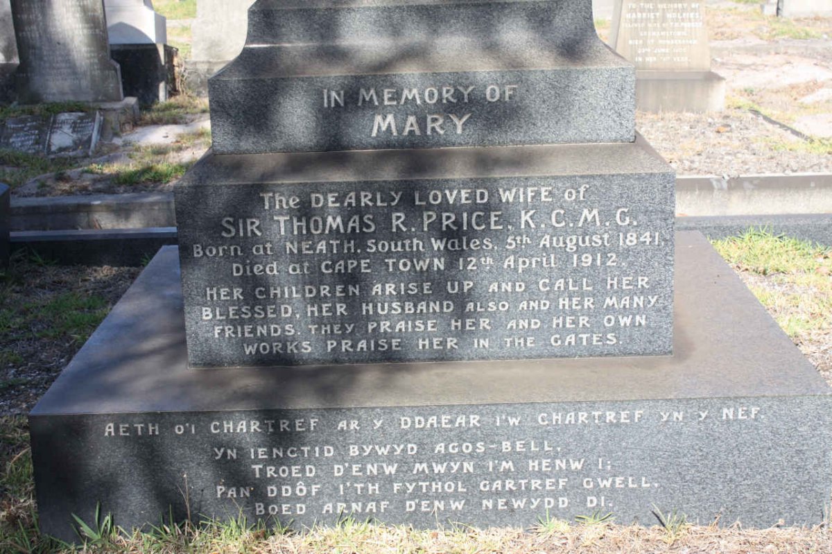 PRICE Mary 1841-1912