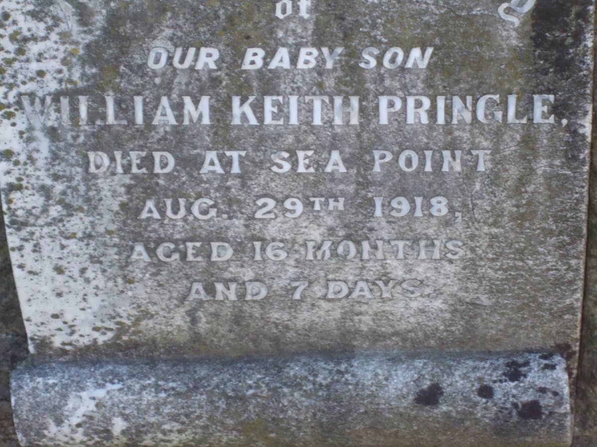 PRINGLE William Keith -1918