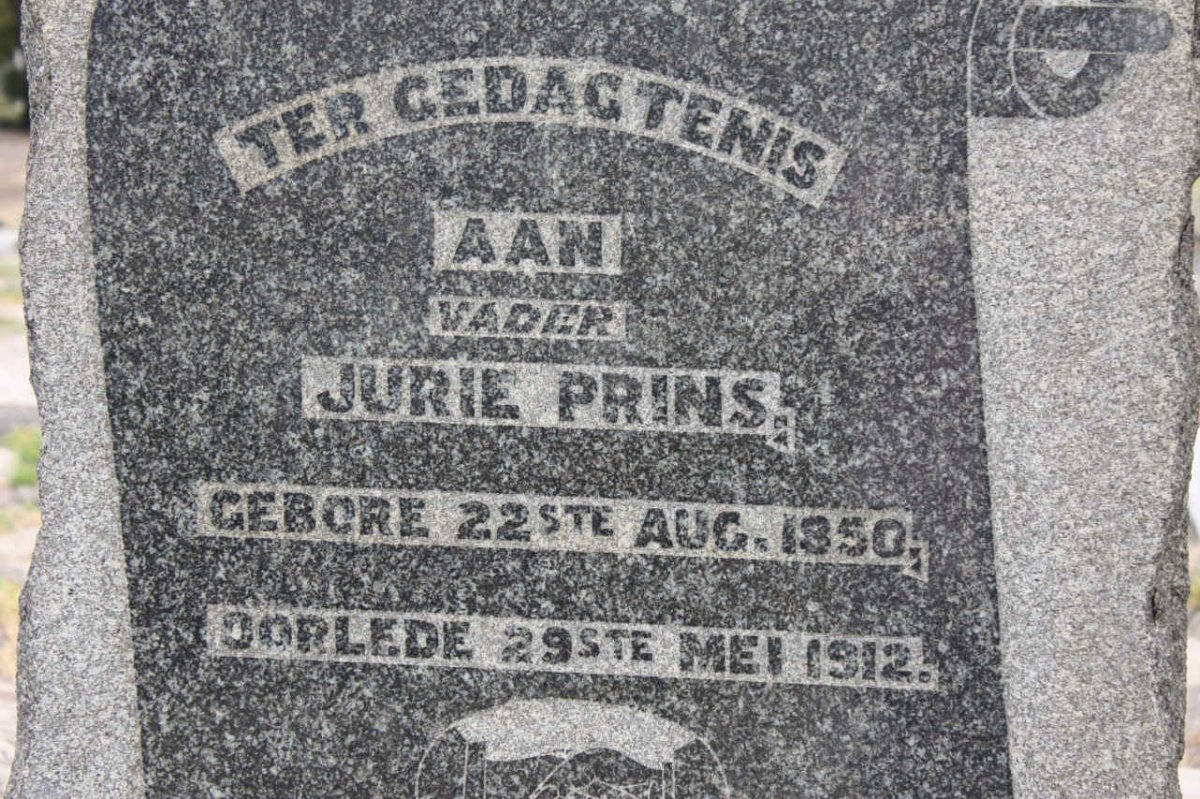 PRINS Jurie 1850-1912