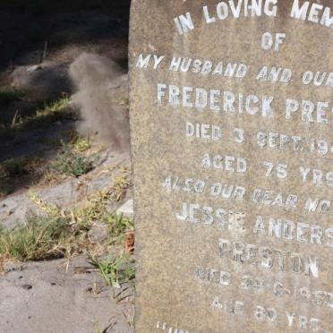 PRESTON Frederick -1943