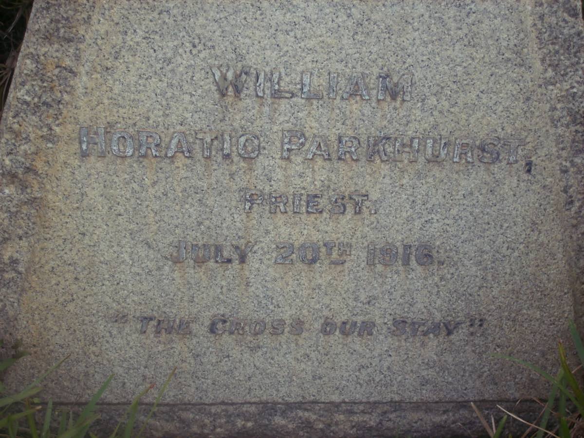 PARKHURST William Horatio -1916
