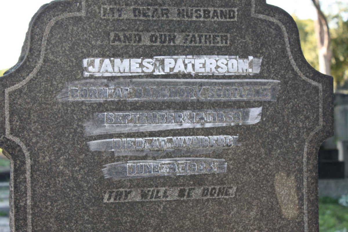 PATERSON James 1859-1923