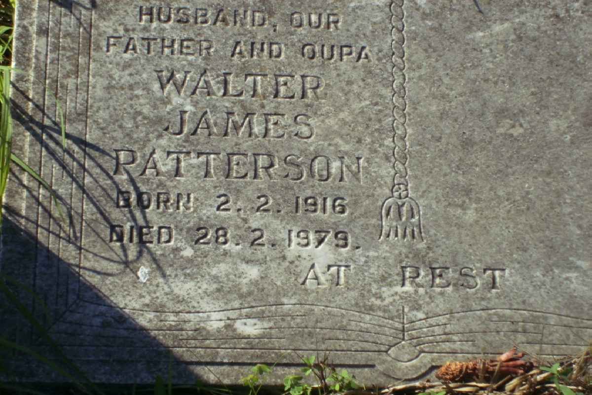 PATTERSON Walter James 1916-1979