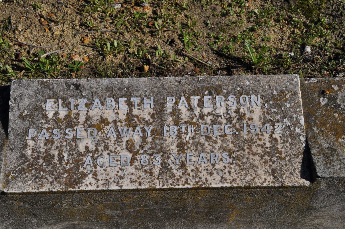 PATERSON Elizabeth -1942