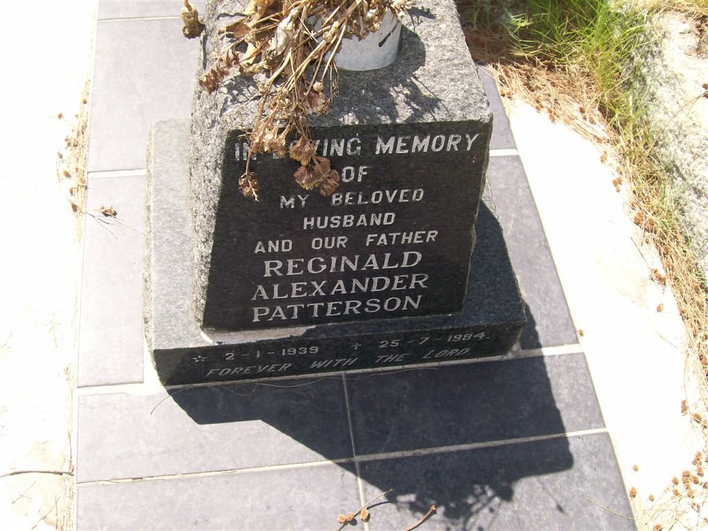PATTERSON Reginald Alexander 1939-1984