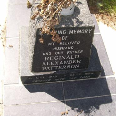 PATTERSON Reginald Alexander 1939-1984