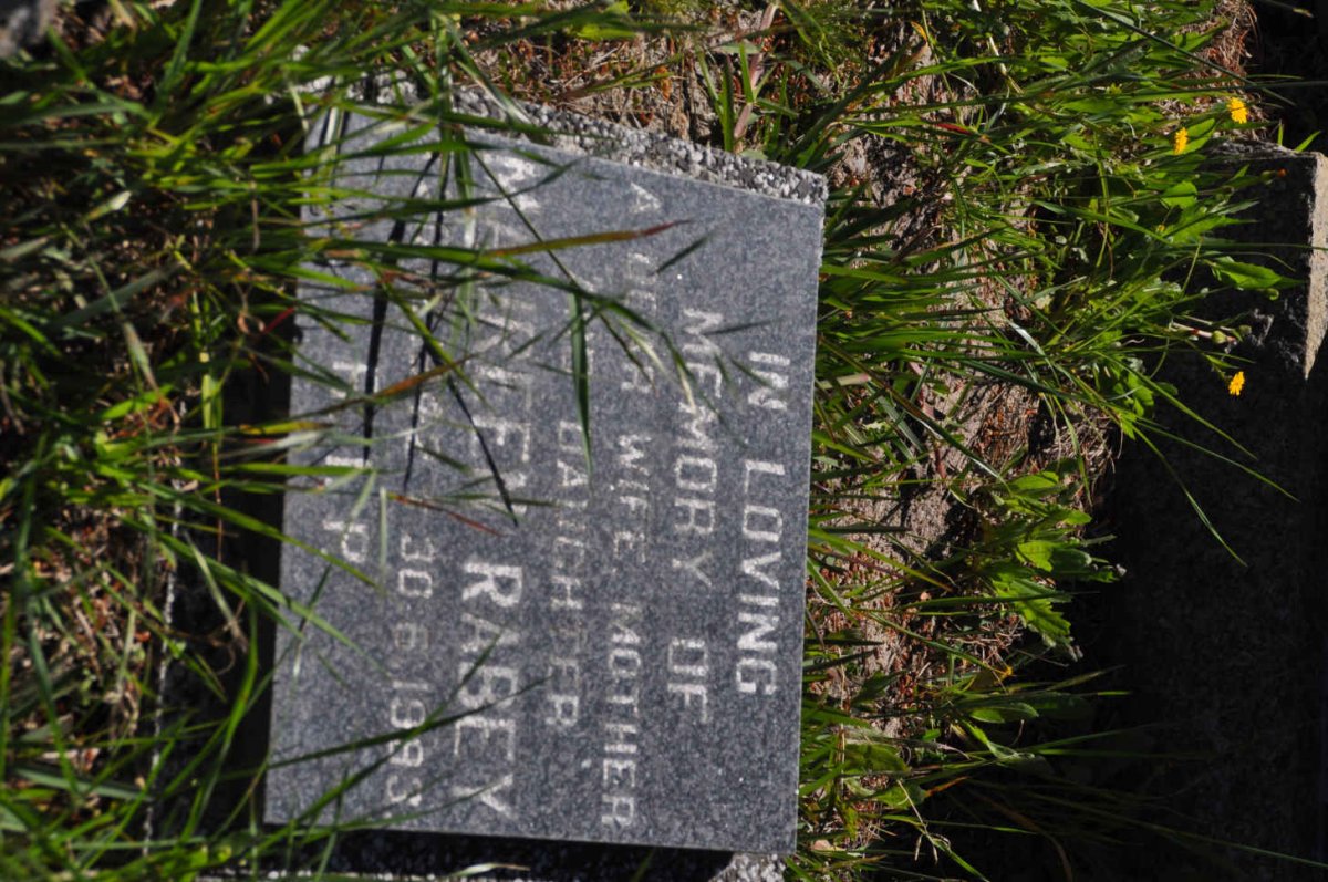 RABEY Maureen 1942-1993