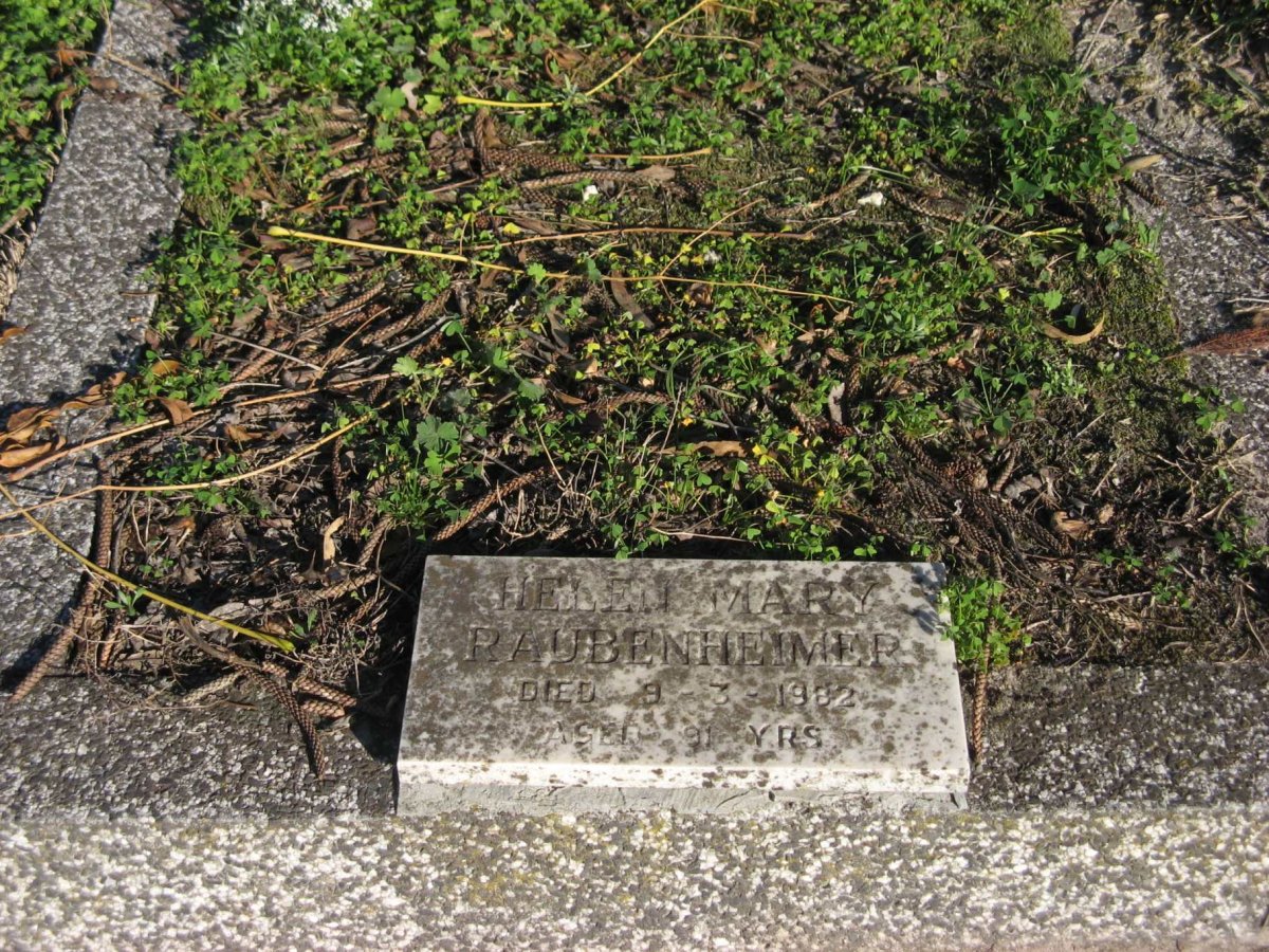 RAUBENHEIMER Helen Mary -1982