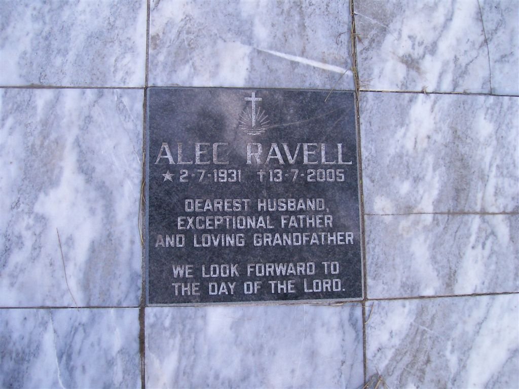 RAVELL Alec 1931-2005
