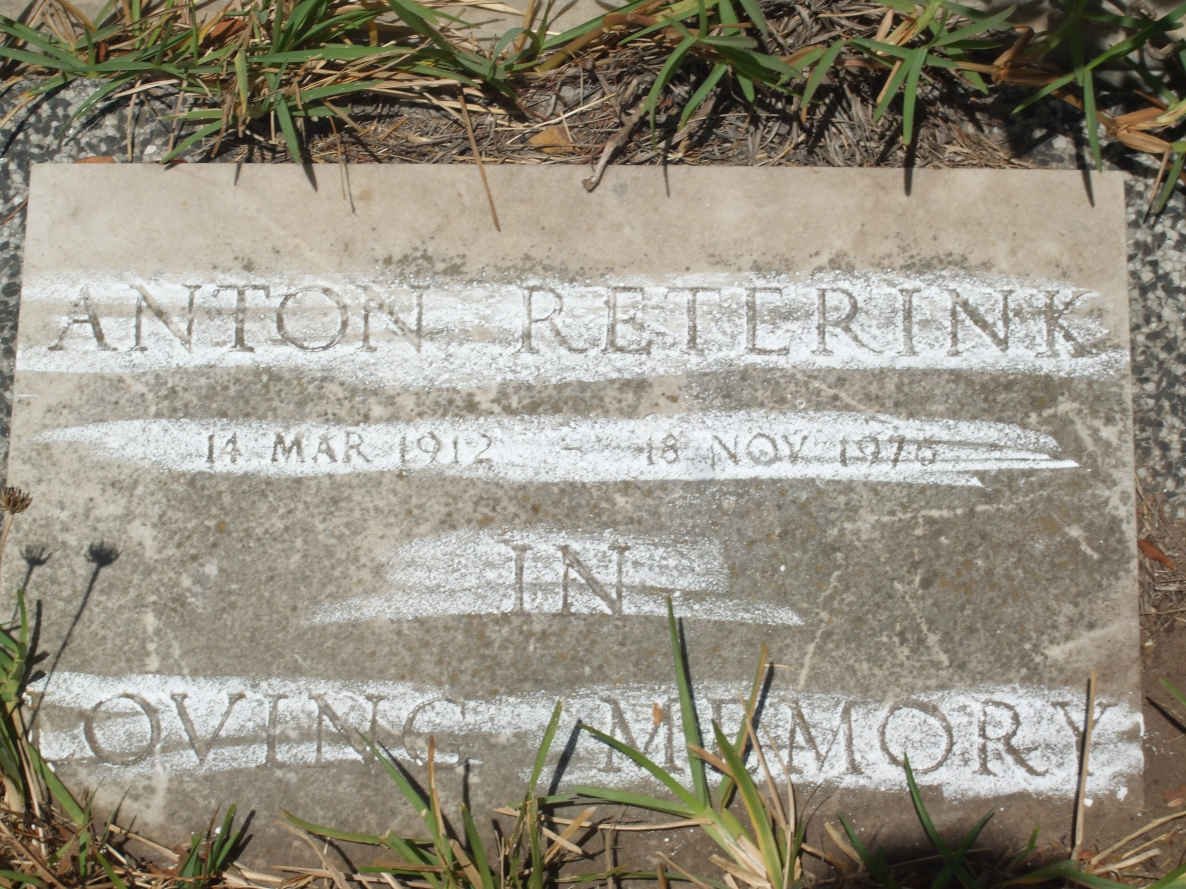 RETERINK Anton 1912-1975