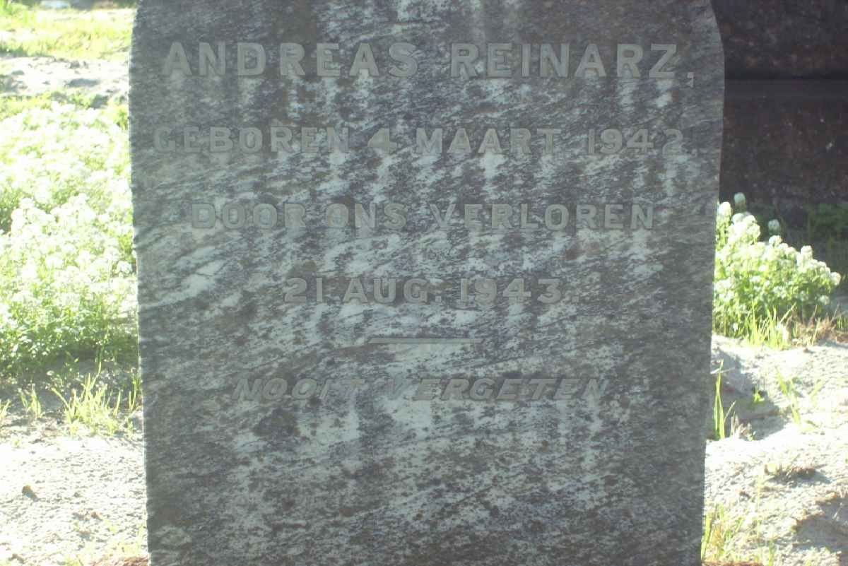 REINARZ Andreas 1942-1943
