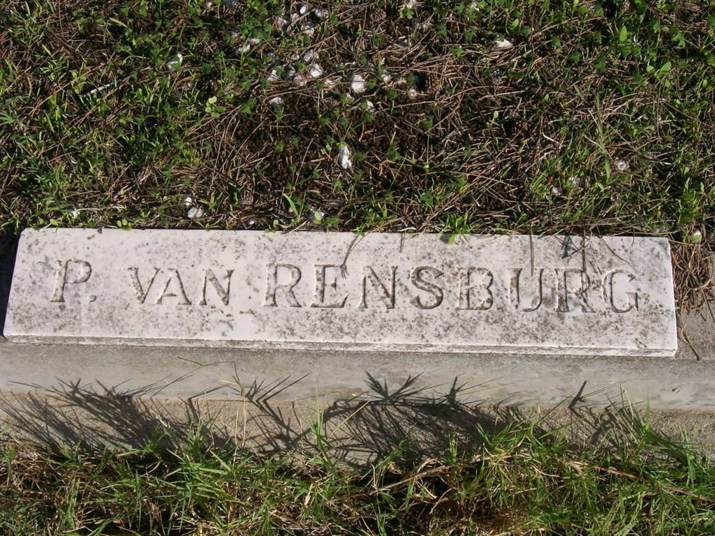 RENSBURG P., van
