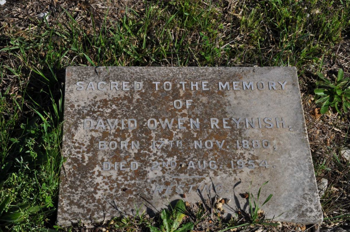 REYNISH David Owen 1880-1954