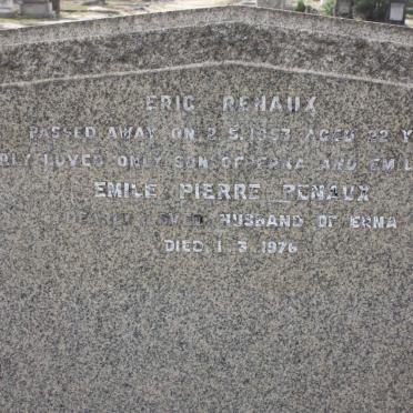 RENAUX Emile Pierre -1976 :: RENAUX Eric -1953