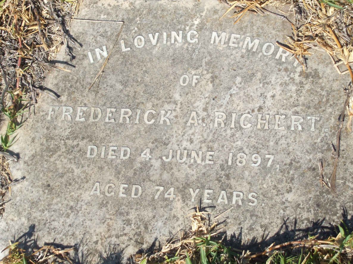 RICHERT Frederick A.  -1897