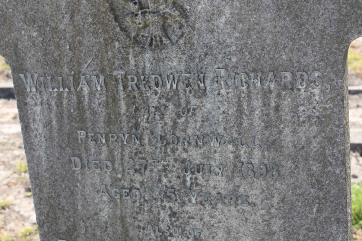 RICHARDS William Tredwen -1898