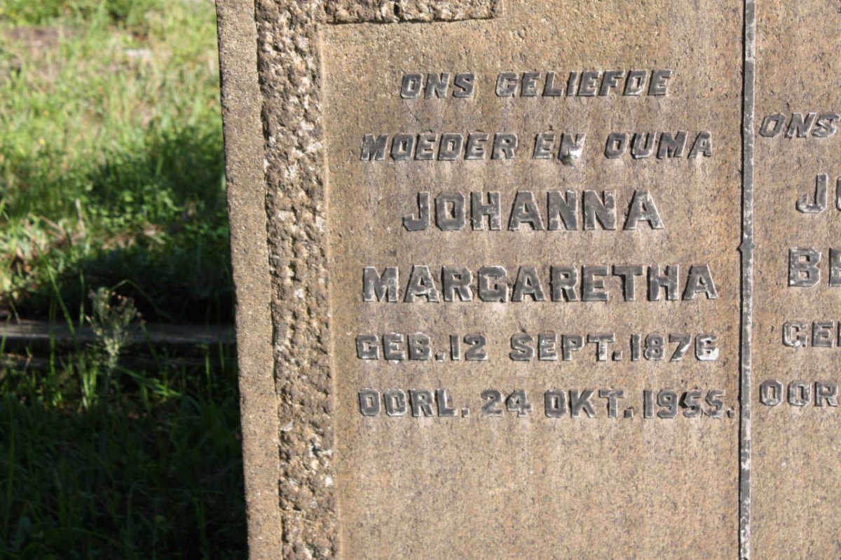 RIJSWIJK Johanna Margeretha, van 1876-1955