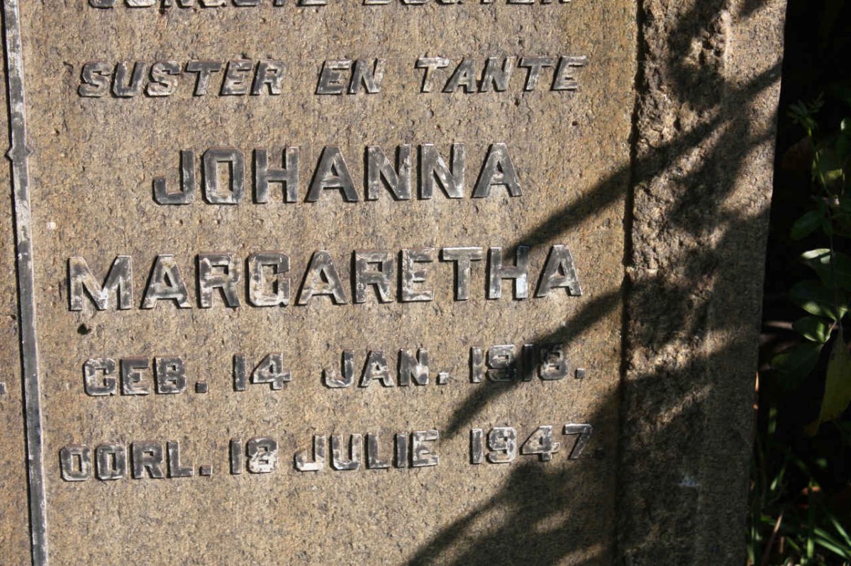 RIJSWIJK Johanna Margaretha, van 1918-1947
