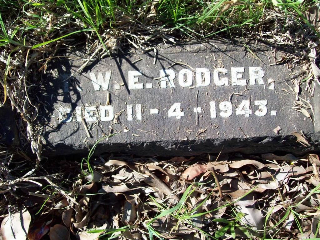 RODGER W.E. -1943