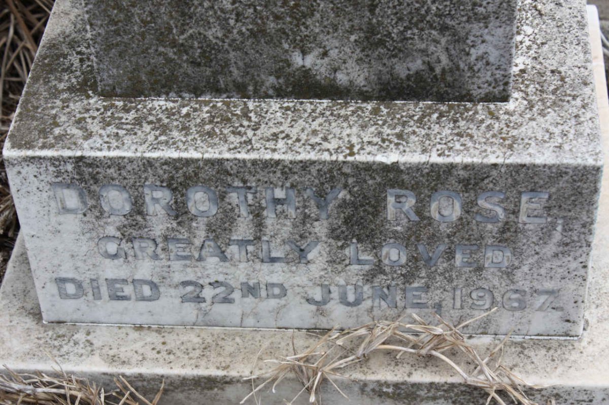 ROSE Dorothy -1967
