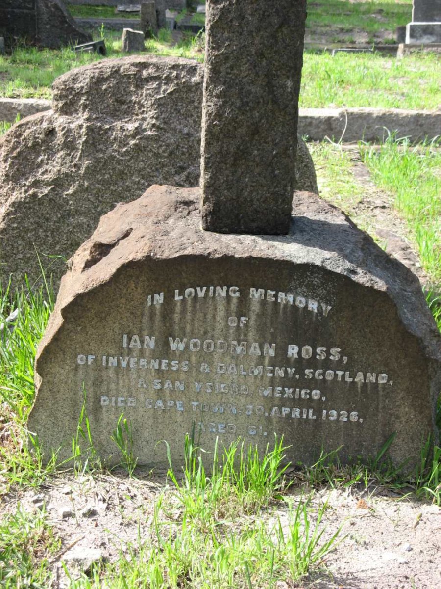 ROSS Ian Woodman -1926