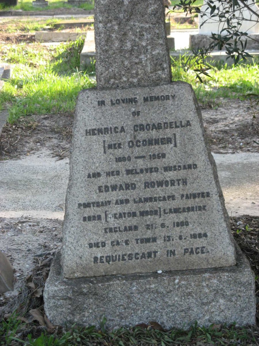 ROWORTH Edward 1880-1984 &amp; Henrica Croasdella O'CONNER 1890-1959