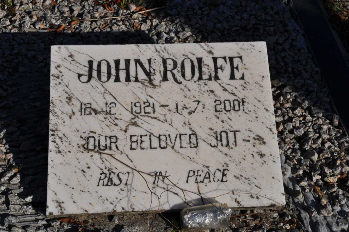 ROLFE John 1921-2001 