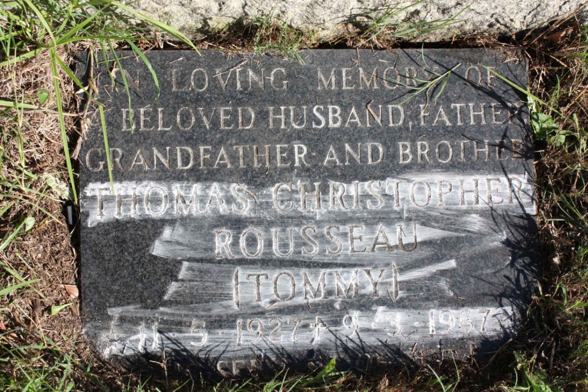 ROUSSEAU Thomas Christopher 1927-1987