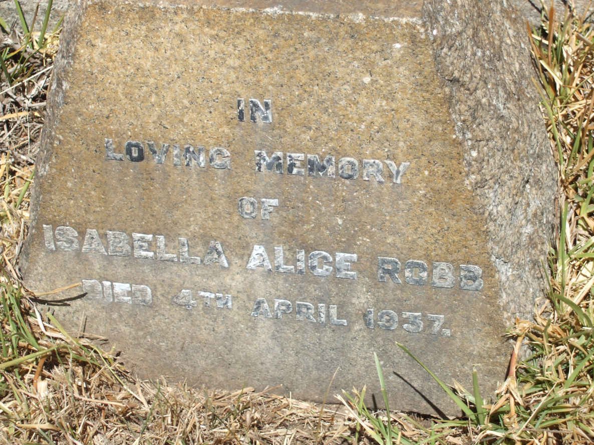 ROBB Isabella Alice -1937