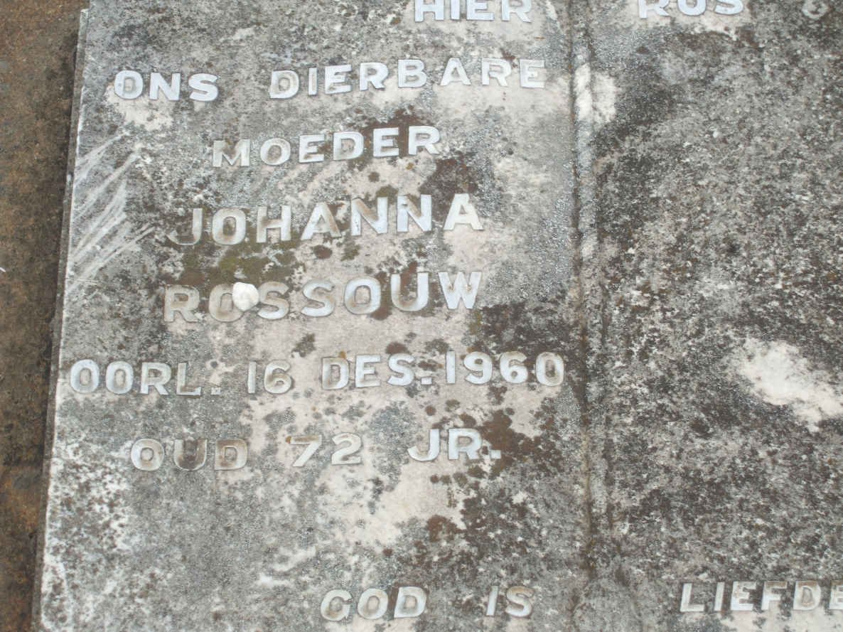 ROSSOUW Johanna -1960