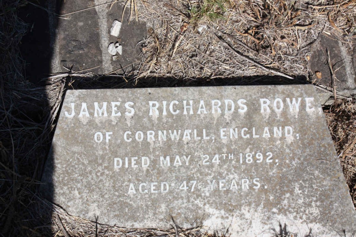 ROWE James Richards -1892