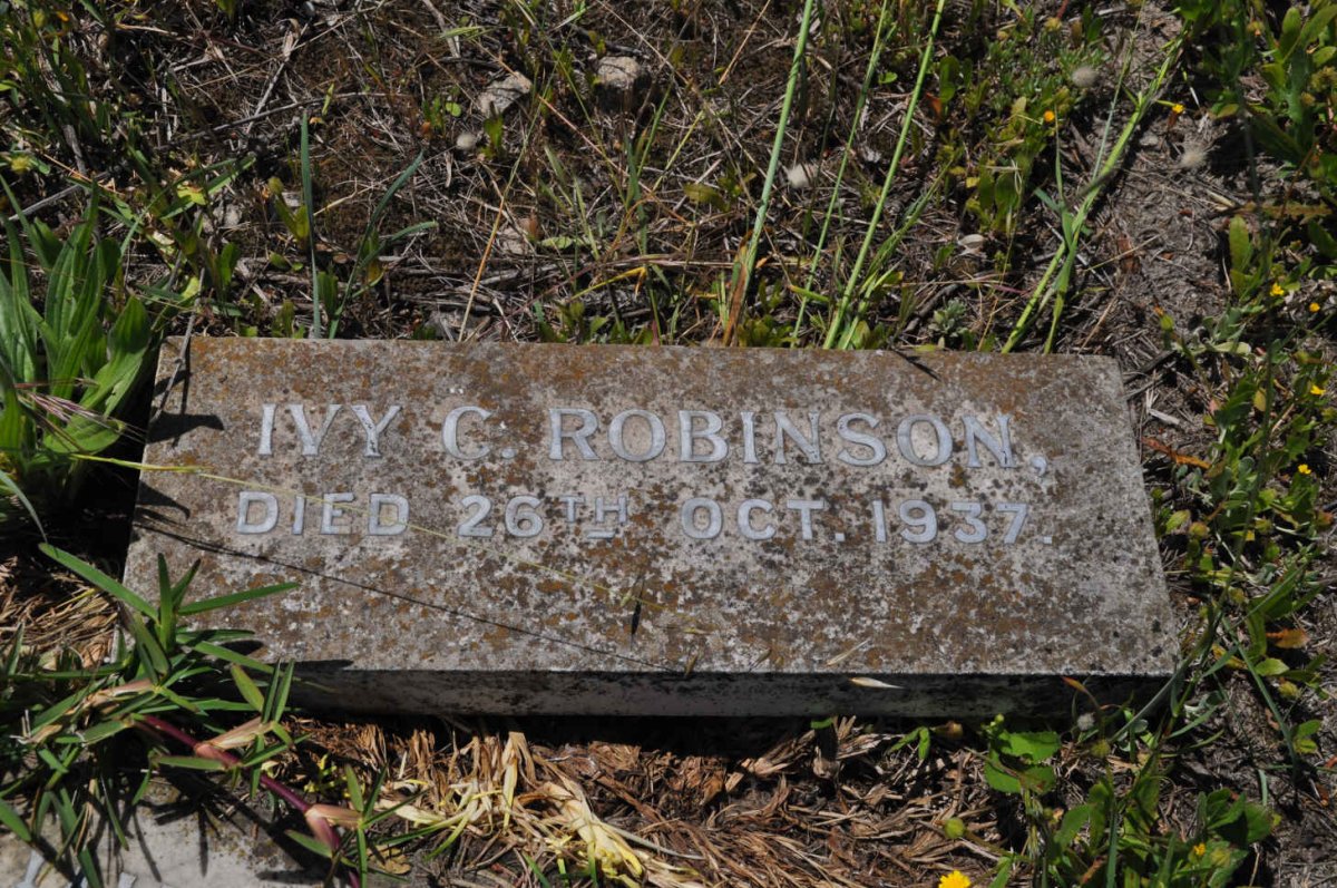 ROBINSON Ivy C. -1937