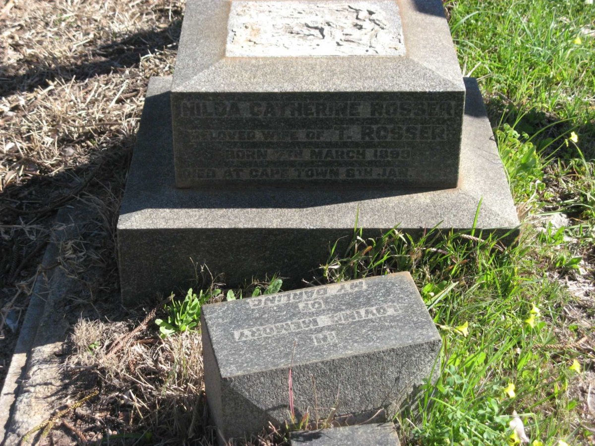 ROSSER Hilda Catherine 1899-19??