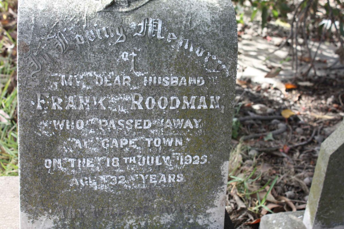 ROODMAN Frank -1925