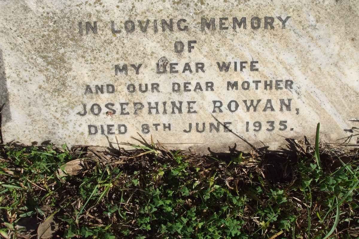 ROWAN Josephine -1935