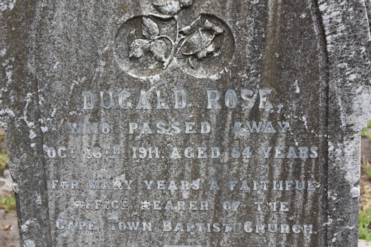 ROSE Dugald -1911