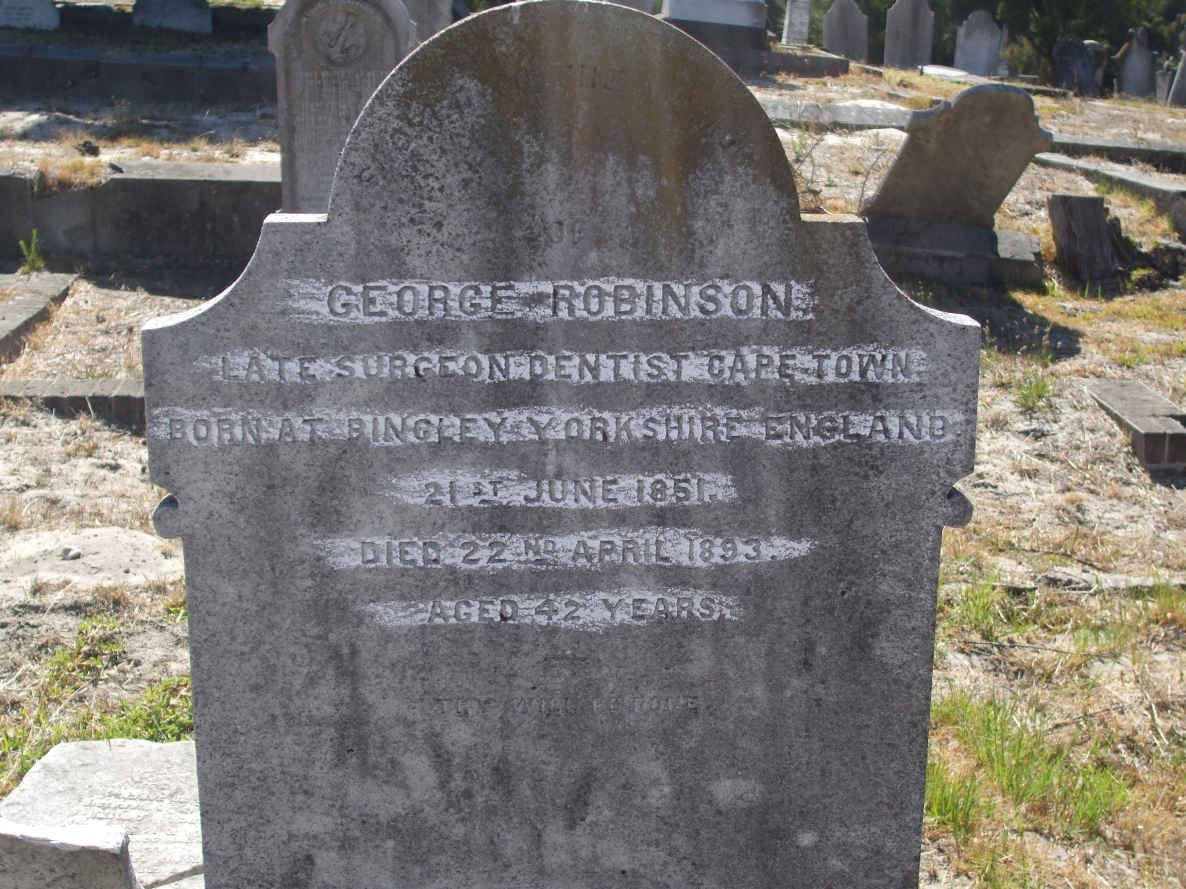 ROBINSON George 1851-1893