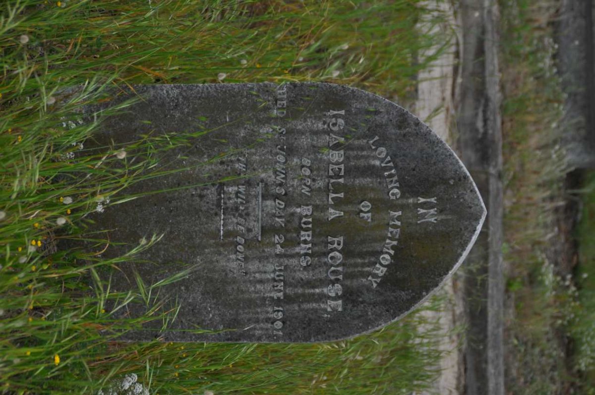 ROUSE Isabella nee BURNS -1901