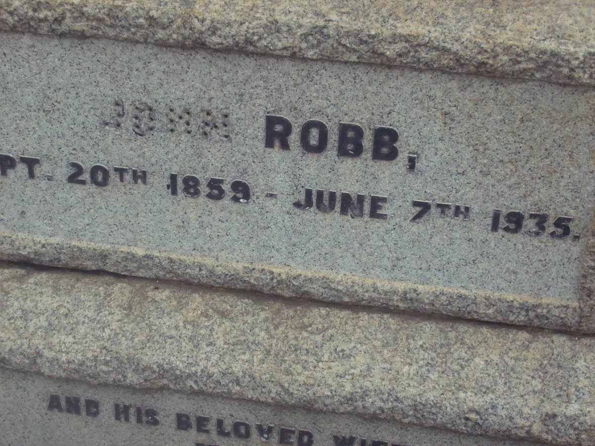 ROBB John 1859-1935