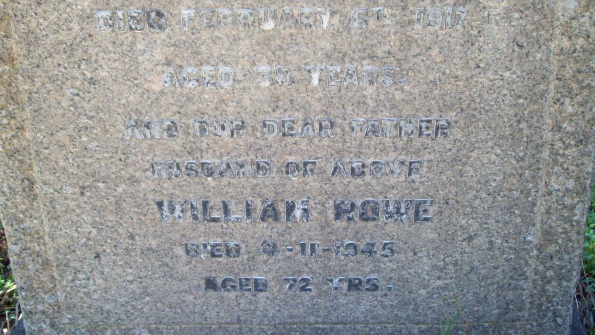 ROWE William  -1945 
