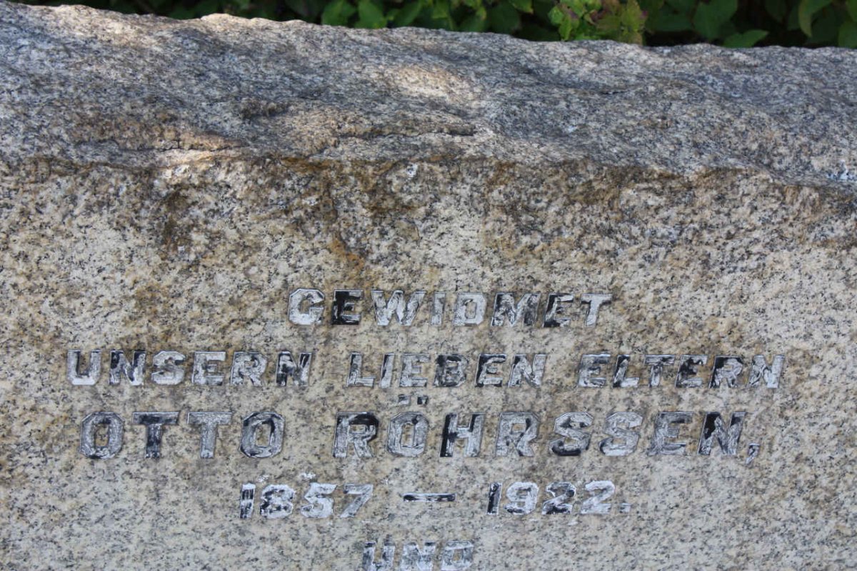 RÖHRSSON Otto 1857-1922