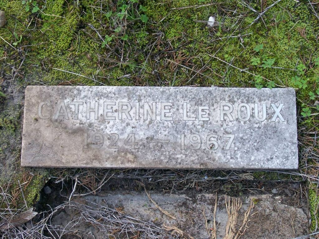 ROUX Catherine 1924-1967
