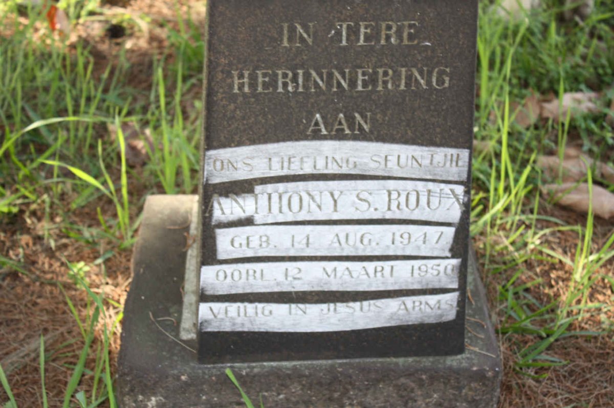 ROUX Anthony S. 1947-1950