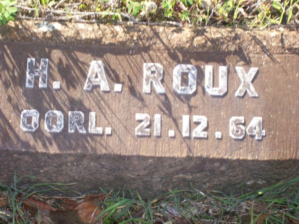 ROUX H.A. -1964
