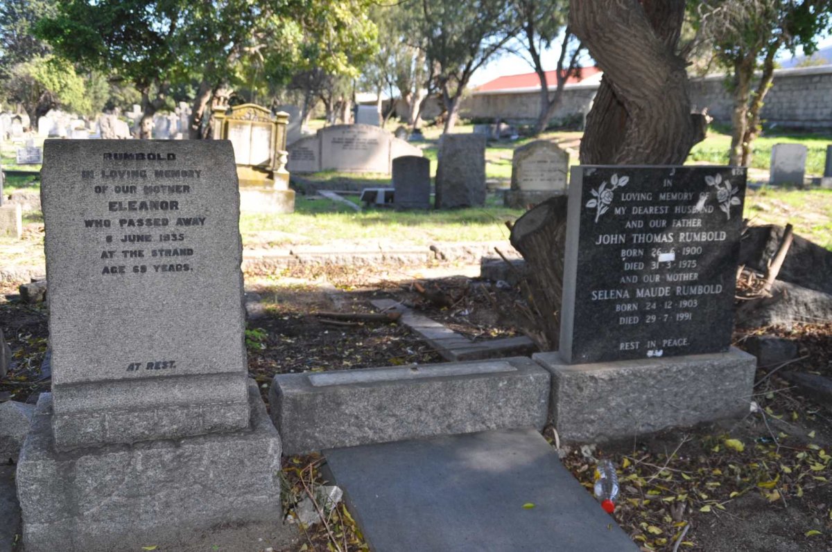 RUMBOLD John Thomas 1900-1975 &amp; Selena Maude 1903-1991 :: RUMBOLD Eleanor -1935