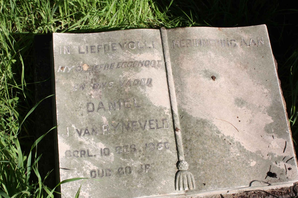 RYNEVELD Daniel J., van -1950