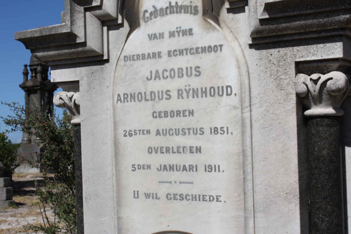 RYNHOUD Arnoldus 1851-1911