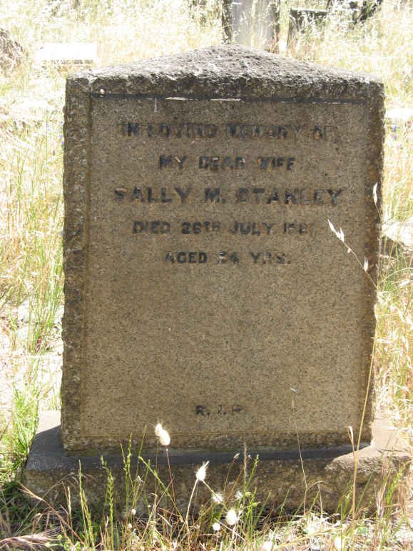 STANLEY Sally M. -1961