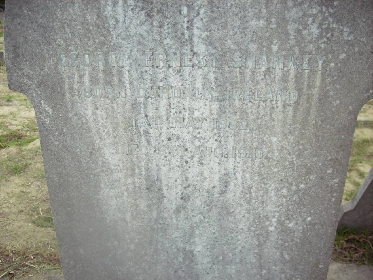 STANLEY George Ernest 1882-1910